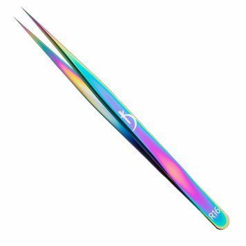Kodi tweezers for eyelash extensions straight R16