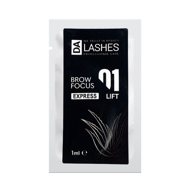 Dalashes Засіб для брів 01 LIFT Brow Focus Express, саше, 1 мл в інтернет магазині Beauty Hunter