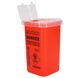 Needle disposal container, red 2 of 2