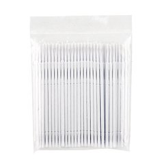 Microbrushes white in a package Purple, size M, 100 pcs