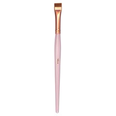 Zola Кисть широкая прямая для окрашивания бровей 03P, светло-розовая в интернет магазине Beauty Hunter