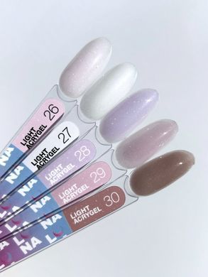 Гель Luna Moon для зміцнення, вирівнювання та донарощування нігтів Light Acrygel #27 13 мл в інтернет магазині Beauty Hunter
