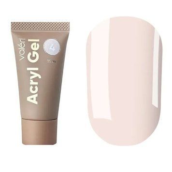 Гель Valeri Acryl Gel №4, 15 мл в интернет магазине Beauty Hunter
