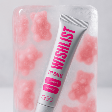 Бальзам-блеск Wishlist lip для губ Crystal Sorbet 10 мл + игрушка брелок в интернет магазине Beauty Hunter