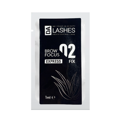 Dalashes Засіб для брів 02 FIX Brow Focus Express, саше, 1 мл в інтернет магазині Beauty Hunter