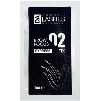 Dalashes Kompozycja dla brwi 02 FIXBrow Focus Express, saszetka, 1 ml w sklepie internetowym Beauty Hunter