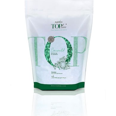 Italwax Hot wax granules TOPline Emerald, 750 g