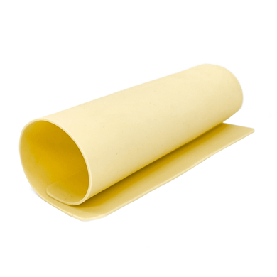 Training latex mat for tattooing, yellow, 150*200*1 mm