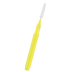 Baby Brush for brows and eyelash, yellow 0,8 mm, 1 pc