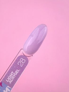 Гель Luna Moon для зміцнення, вирівнювання та донарощування нігтів Light Acrygel #28 13 мл в інтернет магазині Beauty Hunter