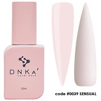 DNKa' camouflage base Cover Rubber Base French №0039 Sensual 12 ml