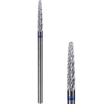 Твердосплавная насадка Mart Конус Blue 2,2*14 мм в интернет магазине Beauty Hunter
