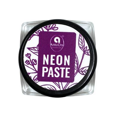 AntuOne Паста для бровей Neon Paste, фиолетовая, 5 гр в интернет магазине Beauty Hunter