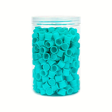 Capsules for pigments in a box, turquoise, 300 pcs.