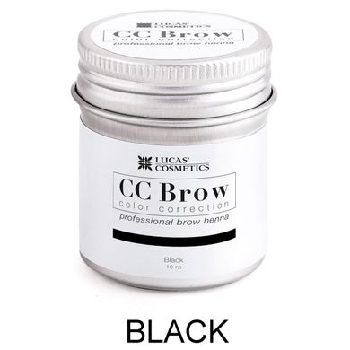 Хна для бровей 10 гр. - BLACK CC Brow в интернет магазине Beauty Hunter