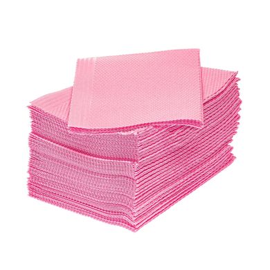 Салфетка 3х-слойная для рабочей поверхности, розовая, 50 шт в интернет магазине Beauty Hunter