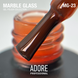 Гель-лак Adore Professional для витражного покрытия Marble glass MG-23 Amber морковная глазурь 8 мл 2 из 2