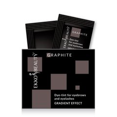 EkkoBeauty Краска-тинт для бровей и ресниц gradient effect, Графит, 3мл в интернет магазине Beauty Hunter