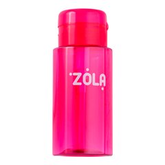 ZOLA Емкость для жидкостей с помпой-дозатором, розовая, 180 мл в интернет магазине Beauty Hunter