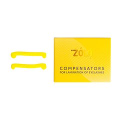 Zola Компенсаторы для ламинирования ресниц желтые, 1 пара в интернет магазине Beauty Hunter