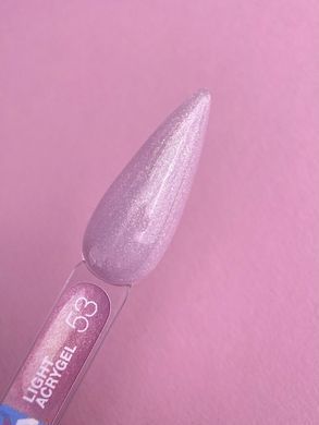 Luna Moon Gel for strengthening, leveling and extending nails Light Acrygel #53 13 ml