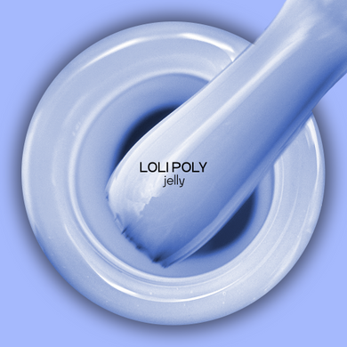 Полибаза Adore Professional для дизайнов цветная Loli Poly Base №14 Jelly фиолетовая 15 мл в интернет магазине Beauty Hunter