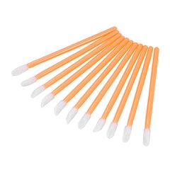 Lip brushes neon orange, 50 pcs
