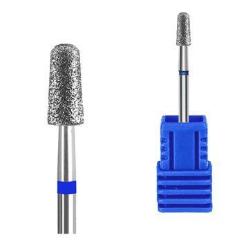 Obcinacz do paznokci Kraken, diamentowy zaokrąglony stożek z niebieskim nacięciem 4,0*8,0 mm w sklepie internetowym Beauty Hunter