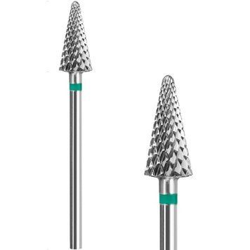 Твердосплавная насадка Mart Конус Green 6*13 мм в интернет магазине Beauty Hunter