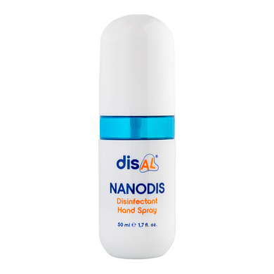 DisAL Nanodis hand disinfectant spray, 50 ml