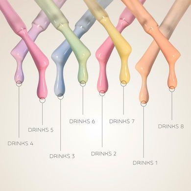 Gel polish OMG My Darling Drinks #3, 10 ml