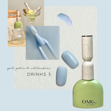 Gel polish OMG My Darling Drinks #3, 10 ml