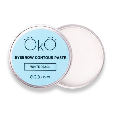 OKO Паста для бровей Eyebrow Contour Paste White Pearl, 15 мл в интернет магазине Beauty Hunter