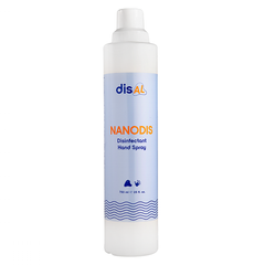 DisAL Дезинфицирующий спрей для рук Nanodis, 750 мл в интернет магазине Beauty Hunter