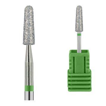 Kraken obcinacz do paznokci diamentowy zaokrąglony stożek z zielonym szlifem 4,0*1,2 mm w sklepie internetowym Beauty Hunter