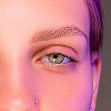 Farbowanie brwi naturalną techniką z wyraźnym kształtem w sklepie internetowym Beauty Hunter