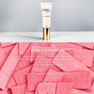 Suchy olejek do sk&oacute;rek OMG My Darling, Bubble Gum Dream, 10 ml w sklepie internetowym Beauty Hunter