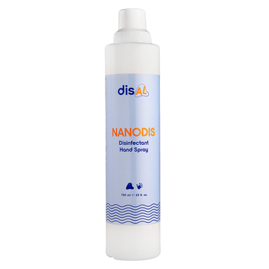 DisAL Дезинфицирующий спрей для рук Nanodis, 750 мл в интернет магазине Beauty Hunter