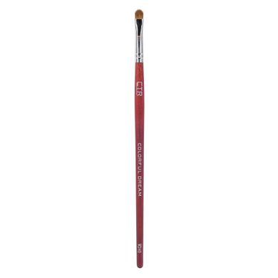 Contour brush for shadows CTR W0149 bristle sable red