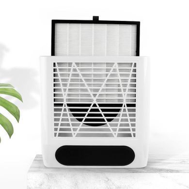 Витяжка для манікюру настільна BQ 858-8 80W біла в інтернет магазині Beauty Hunter