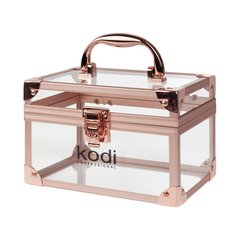 Kodi Кейс №12 (прозрачный, рамка розовое золото) в интернет магазине Beauty Hunter