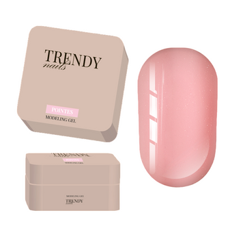Trendy Nails gel for nail modelling Modeling gel Balletty Pointes HEMA/TPO free 30 ml