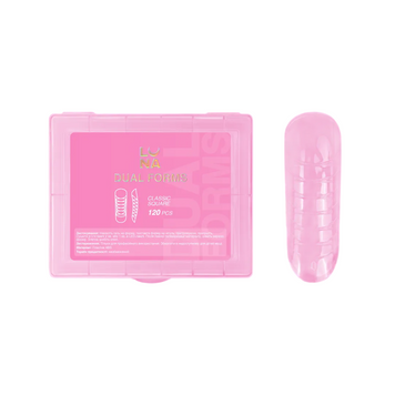 Верхние формы Luna Moon для наращивания, Сlassic Square, 120 шт в интернет магазине Beauty Hunter