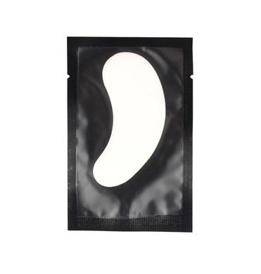 Hydrogel patches, disposable, black, 1 pair