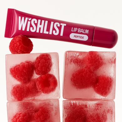 Бальзам-блеск Wishlist lip для губ Gloss Balm Ruby Nectar 10 мл + игрушка брелок в интернет магазине Beauty Hunter
