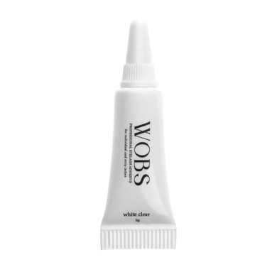 Wobs Transparent glue for false strip and bunch eyelashes, 1g