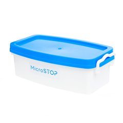 MicroSTOP Box for sterilization and disinfection of manicure instruments, white, 3 L