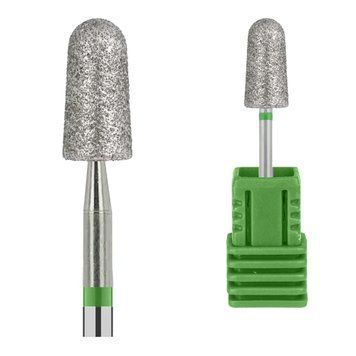 Kraken obcinacz do paznokci diamentowy zaokrąglony stożek z zielonym szlifem 4,0*8,0 mm w sklepie internetowym Beauty Hunter