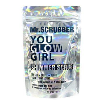 Скраб для тела Mr.Scrubber Shimmer Scrub 150 г в интернет магазине Beauty Hunter