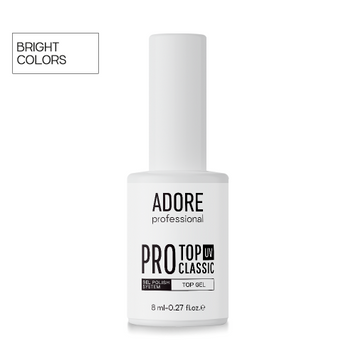 Top Adore Professional for light shades without sticky layer Pro Classic Top UV 8 ml